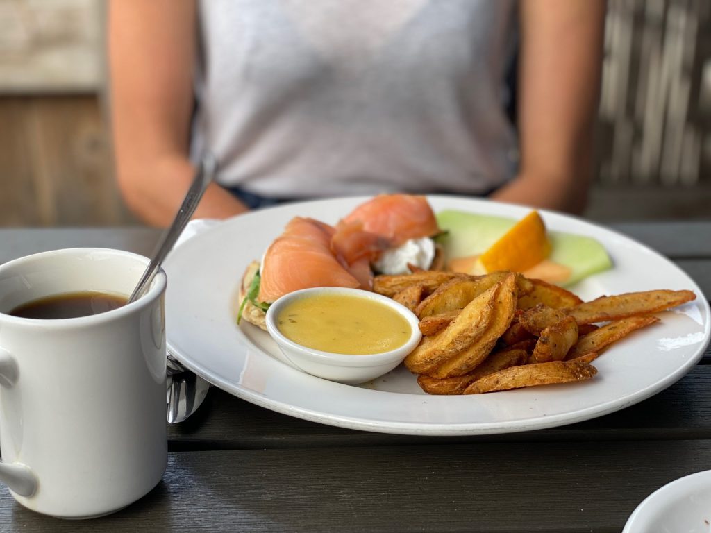 Salmon and Frites