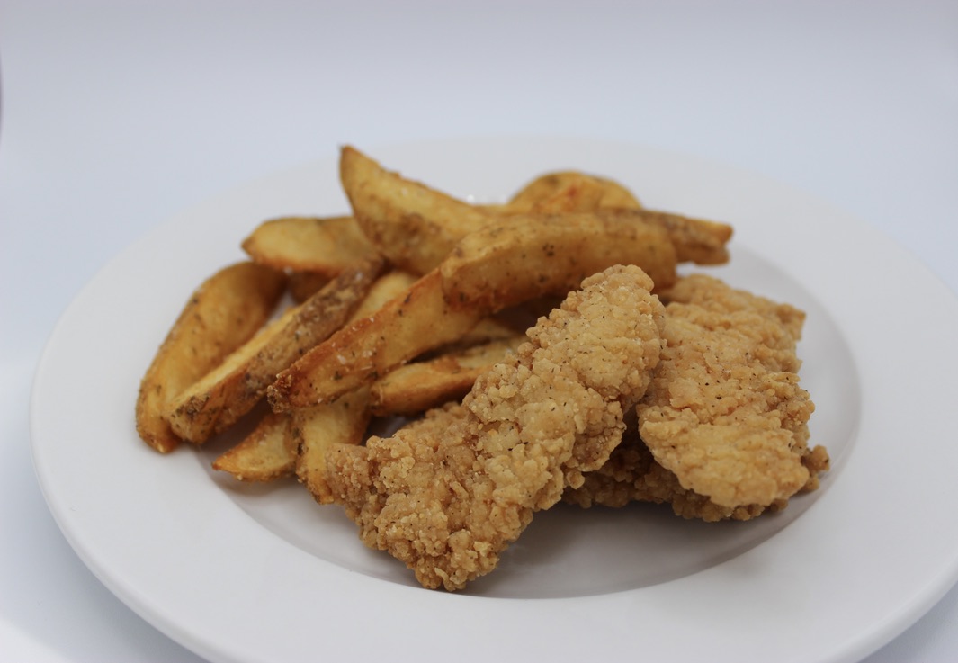 Chicken Tenders with boom frites